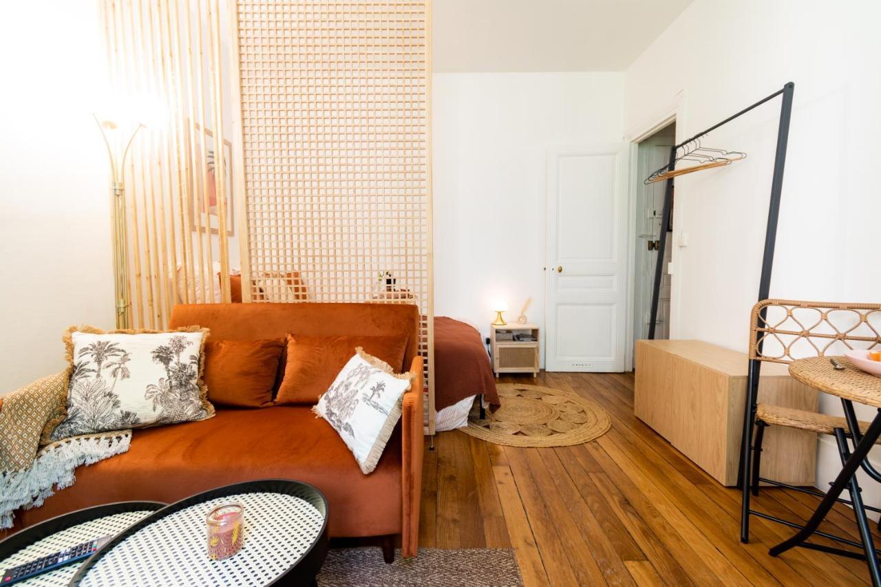 Cosy et comfort studio équipé à Clichy 5 min Métro Extérieur photo